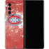 NHL Montreal Canadiens Frozen Galaxy Z Fold2 5G Skin