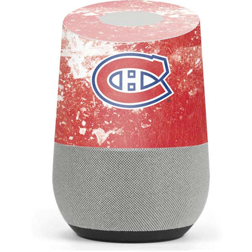 NHL Montreal Canadiens Frozen Google Home Skin