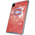 NHL Montreal Canadiens Frozen iPad Pro 12.9in (2020) Clear Case
