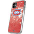 NHL Montreal Canadiens Frozen iPhone 11 Clear Case