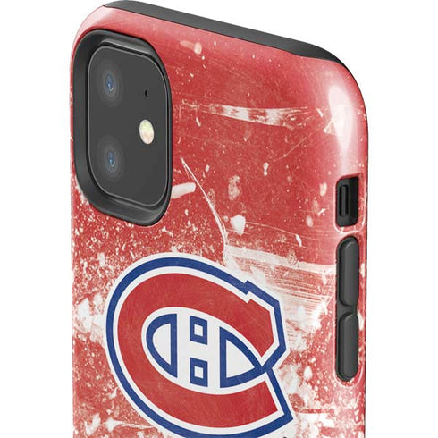 NHL Montreal Canadiens Frozen iPhone 11 Impact Case