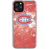 NHL Montreal Canadiens Frozen iPhone 11 Pro Clear Case