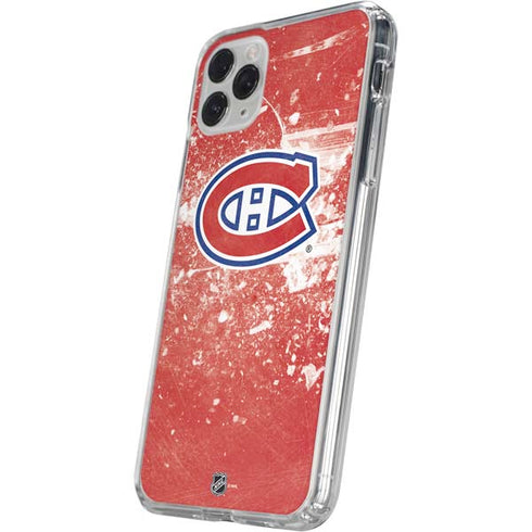 NHL Montreal Canadiens Frozen iPhone 11 Pro Clear Case