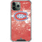 NHL Montreal Canadiens Frozen iPhone 11 Pro Max Clear Case
