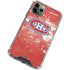 NHL Montreal Canadiens Frozen iPhone 11 Pro Max Clear Case