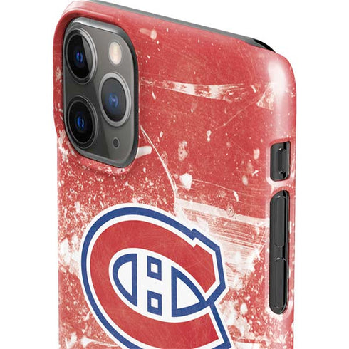 NHL Montreal Canadiens Frozen iPhone 11 Pro Max Lite Case