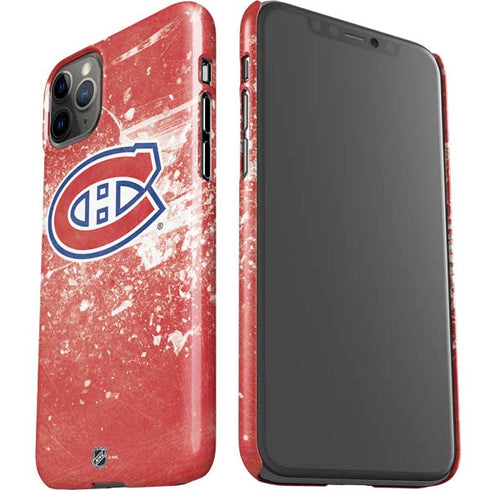NHL Montreal Canadiens Frozen iPhone 11 Pro Max Lite Case