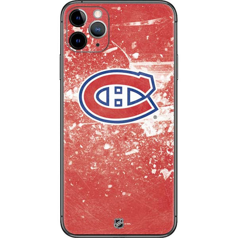 NHL Montreal Canadiens Frozen iPhone 11 Pro Max Skin