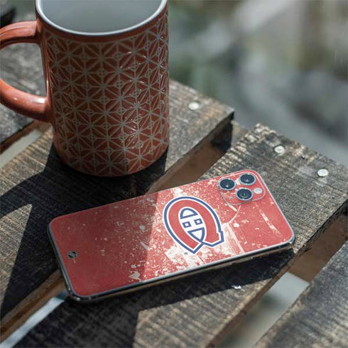NHL Montreal Canadiens Frozen iPhone 11 Pro Max Skin