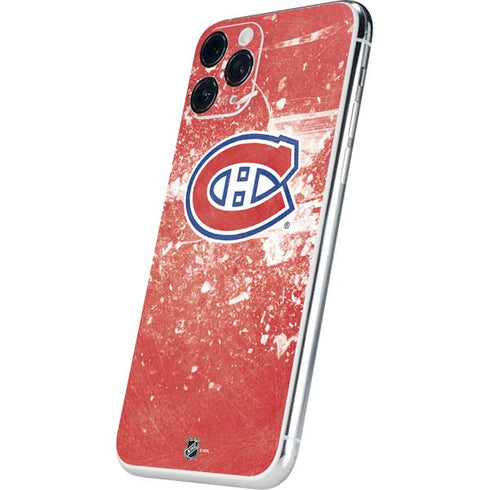 NHL Montreal Canadiens Frozen iPhone 11 Pro Skin