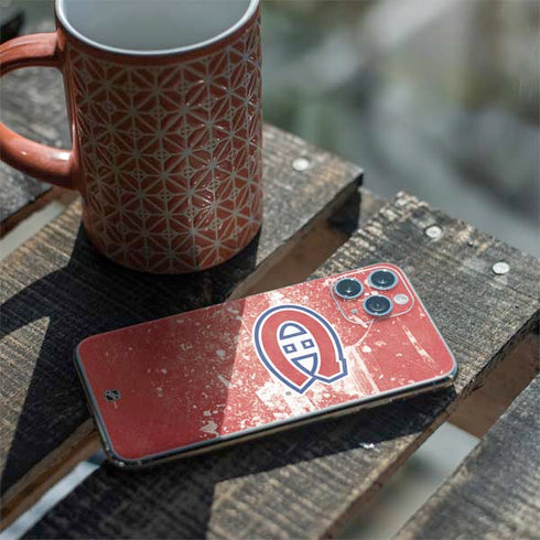 NHL Montreal Canadiens Frozen iPhone 11 Pro Skin