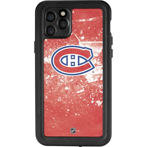 NHL Montreal Canadiens Frozen iPhone 11 Pro Waterproof Case