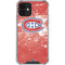 NHL Montreal Canadiens Frozen iPhone 12 Mini Clear Case