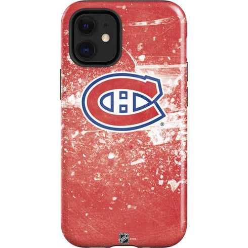 NHL Montreal Canadiens Frozen iPhone 12 Mini Impact Case