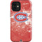 NHL Montreal Canadiens Frozen iPhone 12 Mini Impact Case