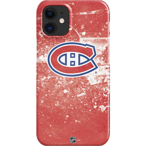 NHL Montreal Canadiens Frozen iPhone 12 Mini Lite Case