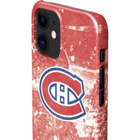 NHL Montreal Canadiens Frozen iPhone 12 Mini Lite Case