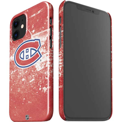NHL Montreal Canadiens Frozen iPhone 12 Mini Lite Case