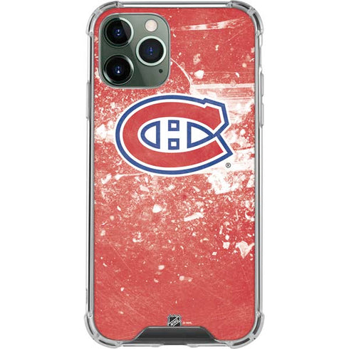 NHL Montreal Canadiens Frozen iPhone 12 Pro Clear Case