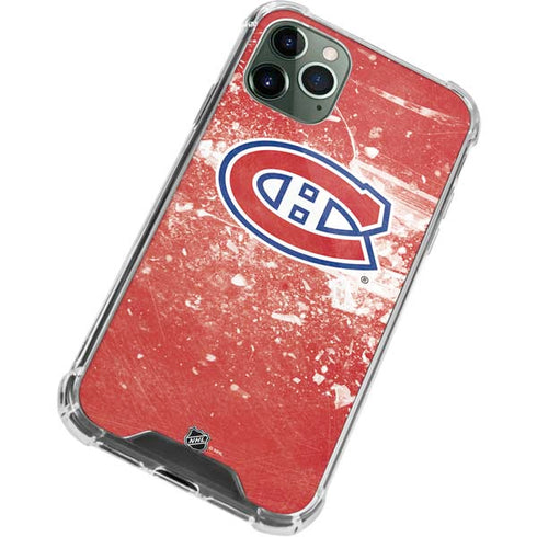 NHL Montreal Canadiens Frozen iPhone 12 Pro Clear Case
