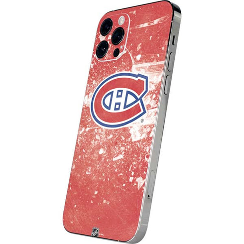 NHL Montreal Canadiens Frozen iPhone 12 Pro Skin