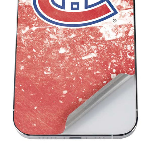 NHL Montreal Canadiens Frozen iPhone 12 Pro Skin