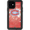 NHL Montreal Canadiens Frozen iPhone 12 Waterproof Case