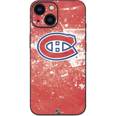NHL Montreal Canadiens Frozen iPhone 13 Mini Skin
