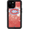 NHL Montreal Canadiens Frozen iPhone 13 Mini Waterproof Case