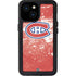 NHL Montreal Canadiens Frozen iPhone 13 Mini Waterproof Case