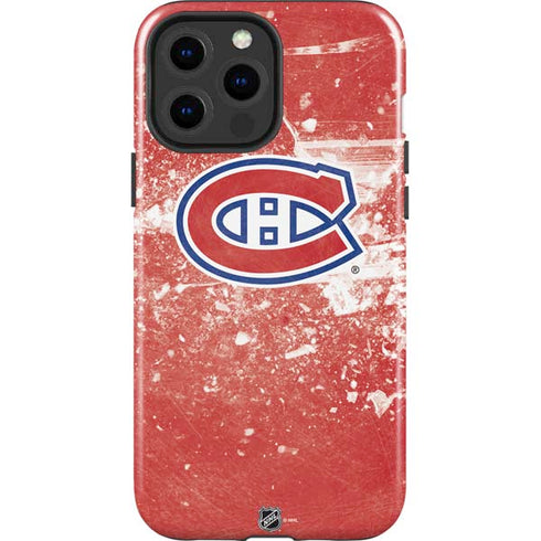 NHL Montreal Canadiens Frozen iPhone 13 Pro Max Impact Case