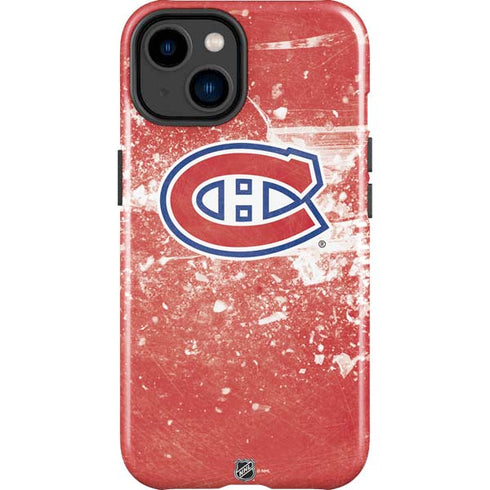NHL Montreal Canadiens Frozen iPhone 15 Plus Impact Case