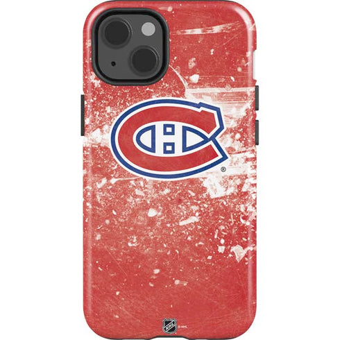 NHL Montreal Canadiens Frozen iPhone 15 Impact Case