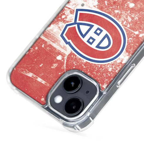 NHL Montreal Canadiens Frozen iPhone 15 Plus MagSafe Case