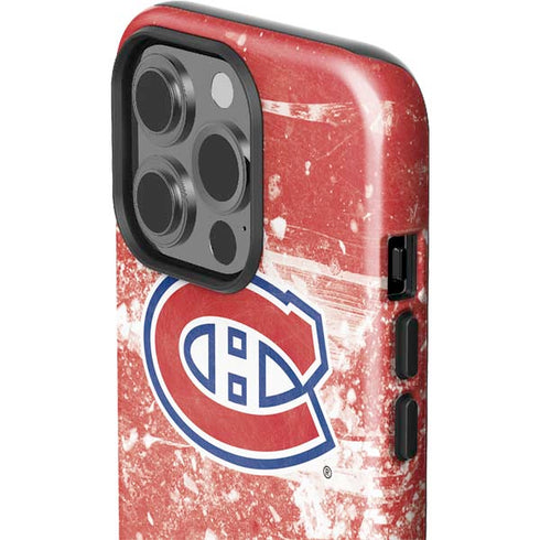 NHL Montreal Canadiens Frozen iPhone 15 Pro Impact Case