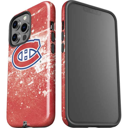 NHL Montreal Canadiens Frozen iPhone 15 Pro Impact Case