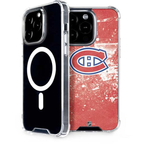 NHL Montreal Canadiens Frozen iPhone 14 Pro MagSafe Case