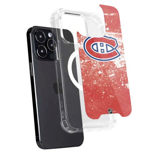 NHL Montreal Canadiens Frozen iPhone 15 Pro MagSafe Case