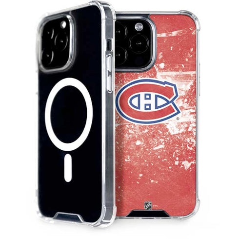 NHL Montreal Canadiens Frozen iPhone 14 Pro Max MagSafe Case