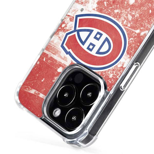 NHL Montreal Canadiens Frozen iPhone 14 Pro Max MagSafe Case