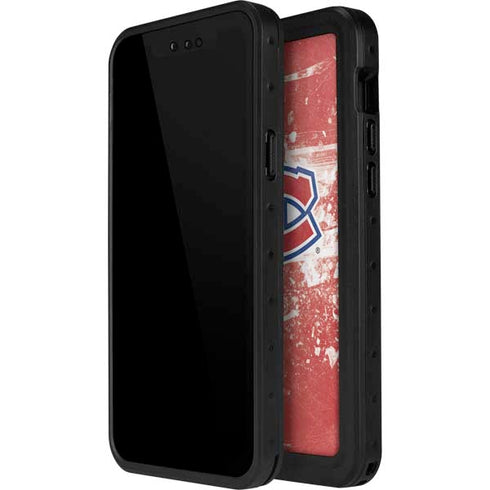 NHL Montreal Canadiens Frozen iPhone 14 Pro Max Waterproof Case