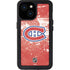 NHL Montreal Canadiens Frozen iPhone 15 Waterproof Case