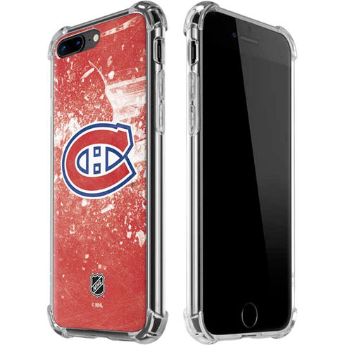 NHL Montreal Canadiens Frozen iPhone 7/8 Plus Clear Case