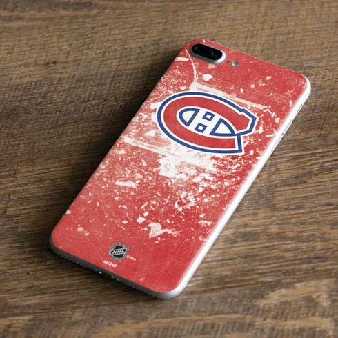 NHL Montreal Canadiens Frozen iPhone 8 Plus Skin