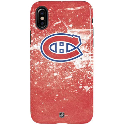NHL Montreal Canadiens Frozen iPhone X Pro Case