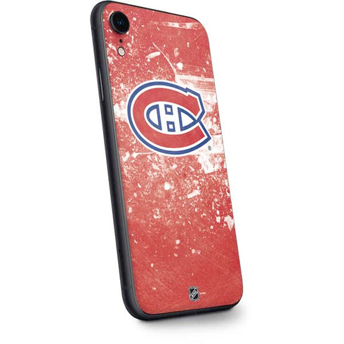 NHL Montreal Canadiens Frozen iPhone XR Skin