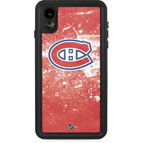 NHL Montreal Canadiens Frozen iPhone XR Waterproof Case