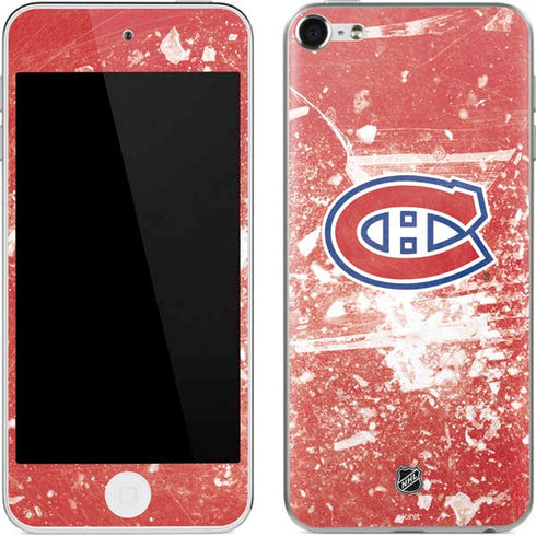 NHL Montreal Canadiens Frozen Apple iPod Skin
