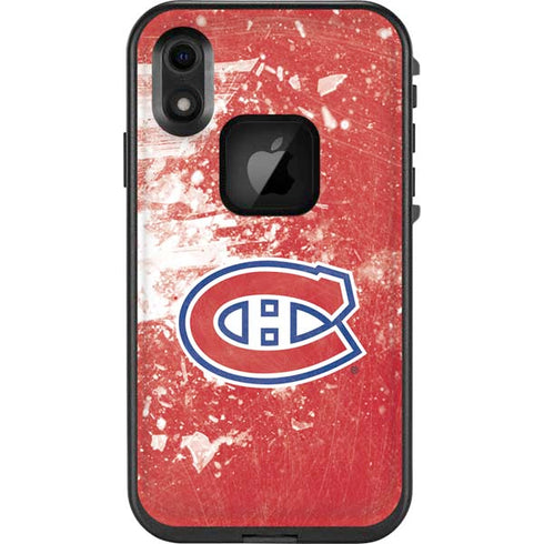 NHL Montreal Canadiens Frozen LifeProof Fre iPhone Skin
