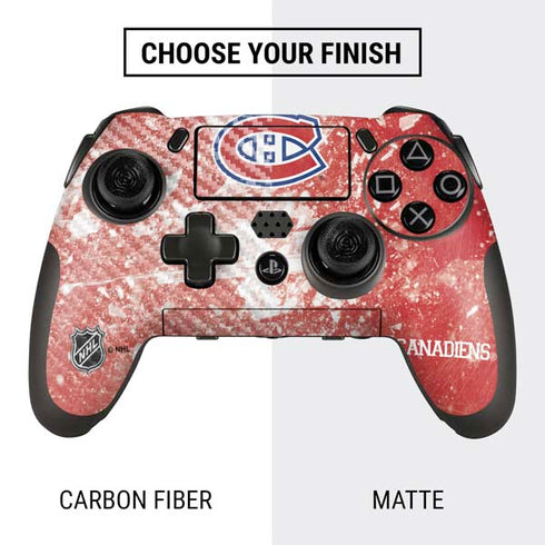 NHL Montreal Canadiens Frozen PlayStation Scuf Vantage 2 Controller Skin